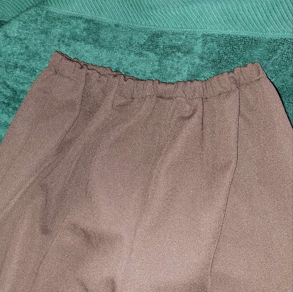 Authentic vintage 1960s two piece plus size friendly bell bottom tunic set - Picture 3 of 3